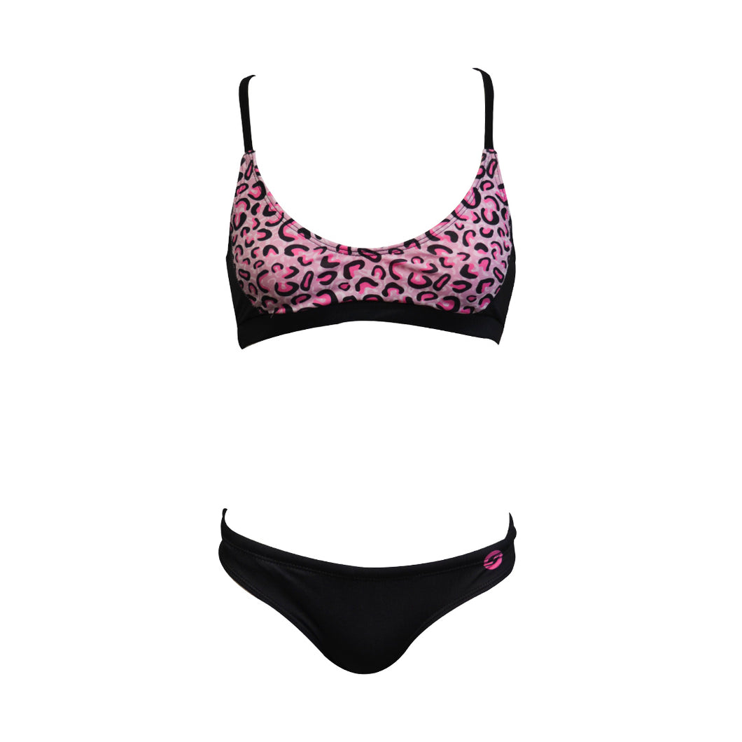 Pink savanah - Sport top bikini