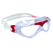 Load image into Gallery viewer, Flexi Mask Junior - Clear &amp; Red
