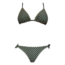 Load image into Gallery viewer, Black&amp;Gold - Bikini cortina
