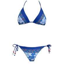 Load image into Gallery viewer, Blue - Bikini cortina comb
