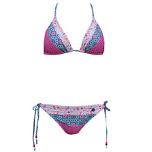 Load image into Gallery viewer, Cretonne patch - Triangle bikini
